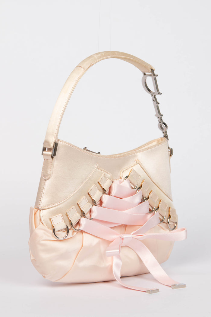 RARE Christian Dior John Galliano Mini Ballerina Corset Top Handle Bag