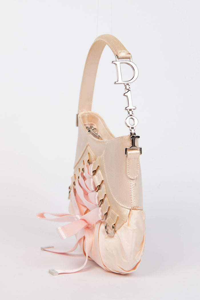RARE Christian Dior John Galliano Mini Ballerina Corset Top Handle Bag