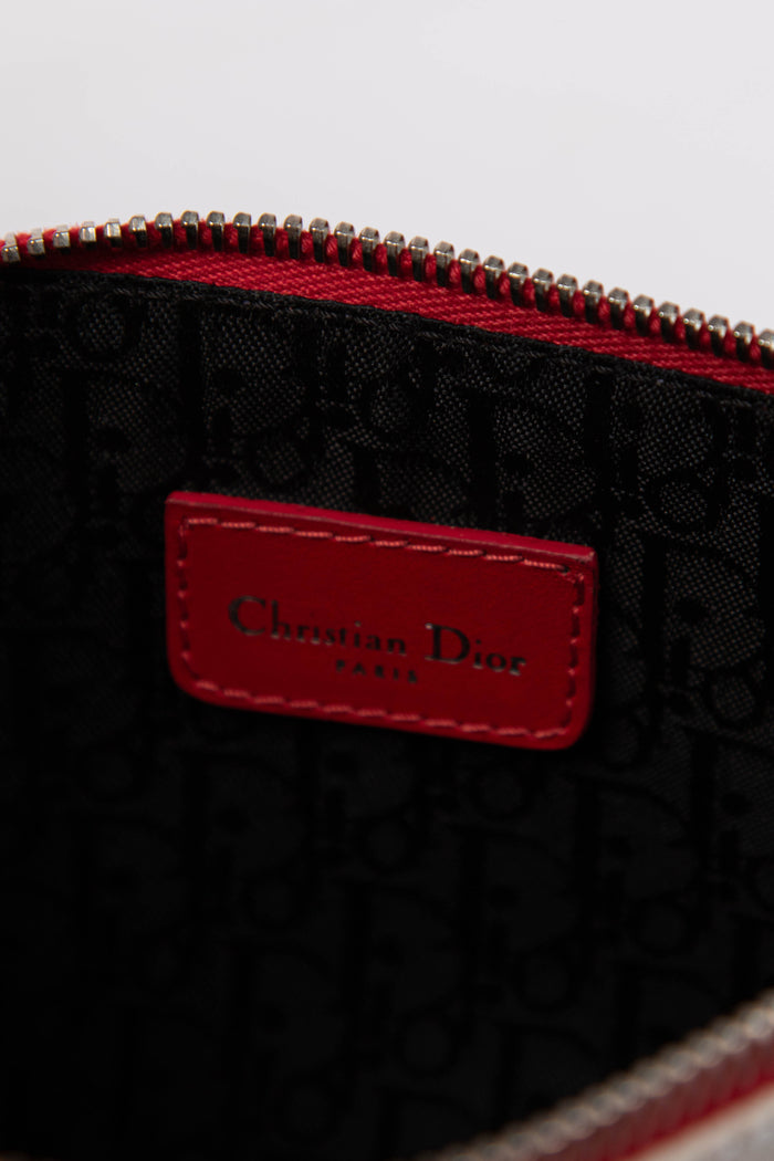 RARE 2000s Christian Dior Hardcore Piercing Saddle Bag