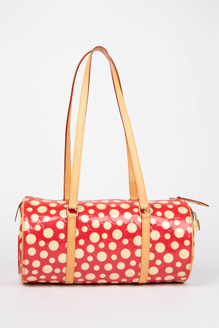RARE Louis Vuitton x Yayoi Kusama Red Infinity Dot Papillon 30cm
