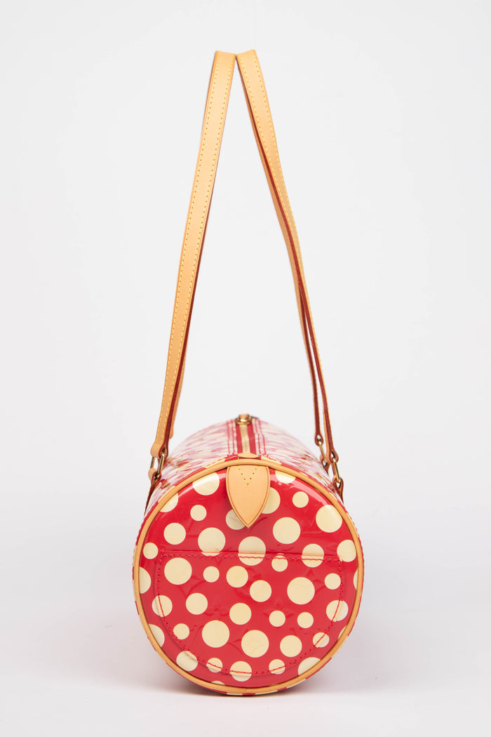 RARE Louis Vuitton x Yayoi Kusama Red Infinity Dot Papillon 30cm