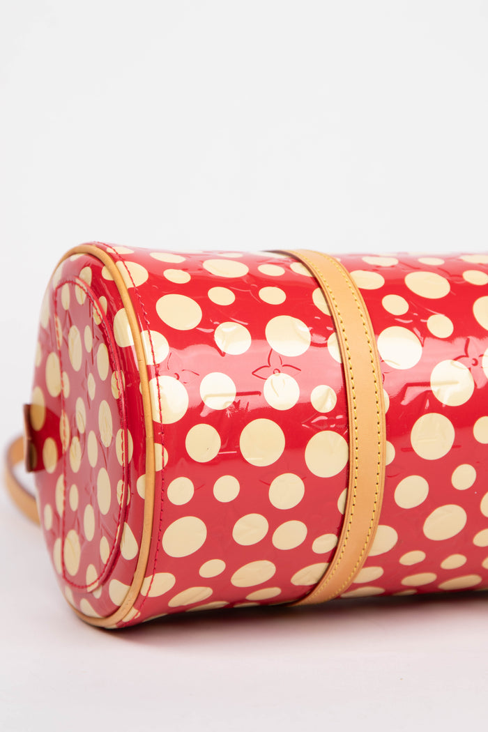 RARE Louis Vuitton x Yayoi Kusama Red Infinity Dot Papillon 30cm