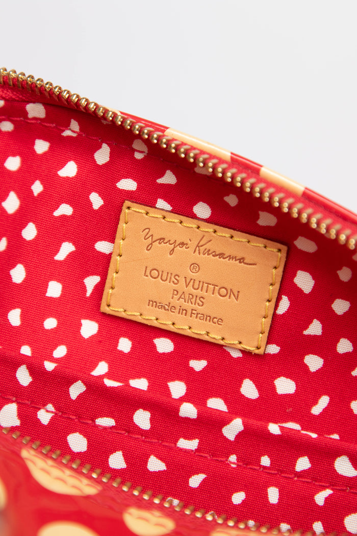 RARE Louis Vuitton x Yayoi Kusama Red Infinity Dot Papillon 30cm