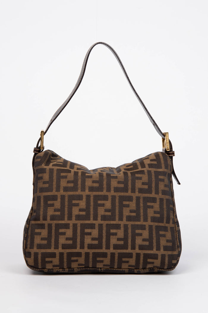 Vintage Fendi Zucca Monogram Shoulder Bag