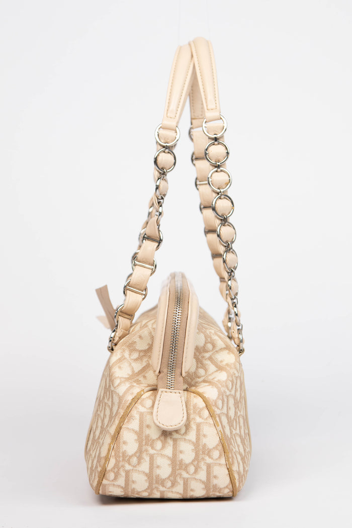2000s Christian Dior Romantiqué Monogram Shoulder Bag