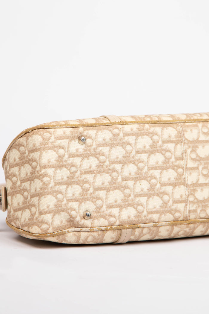 2000s Christian Dior Romantiqué Monogram Shoulder Bag