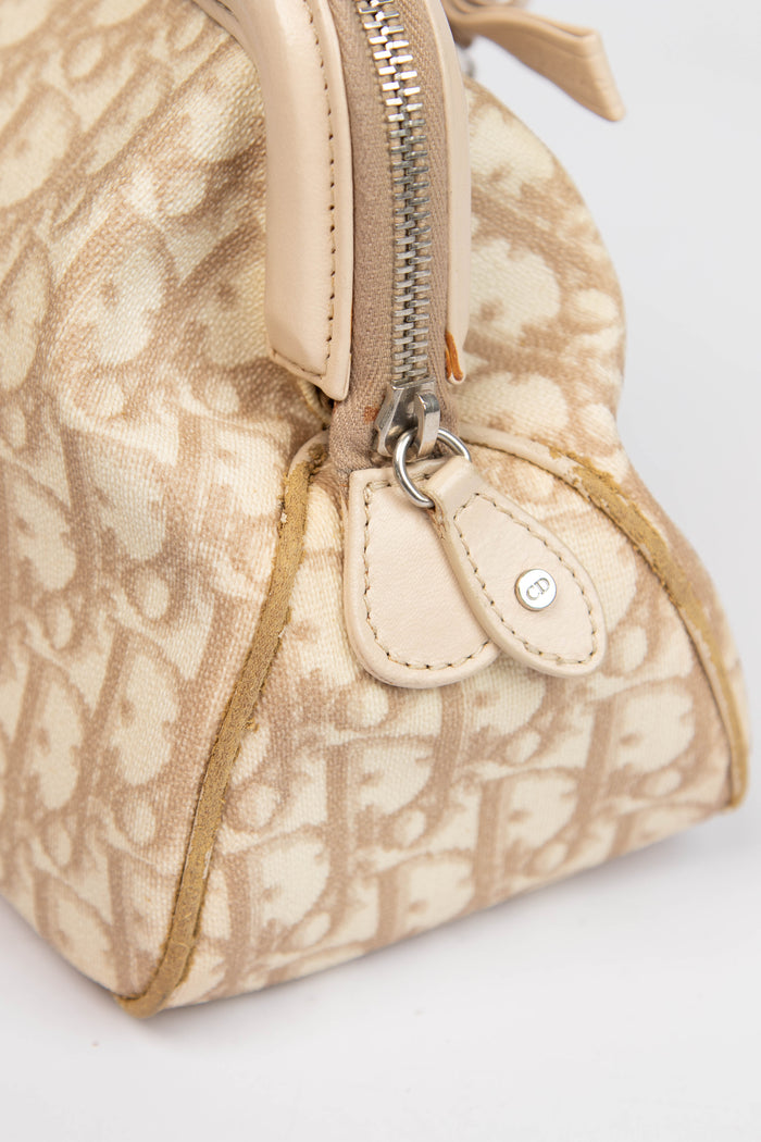 2000s Christian Dior Romantiqué Monogram Shoulder Bag