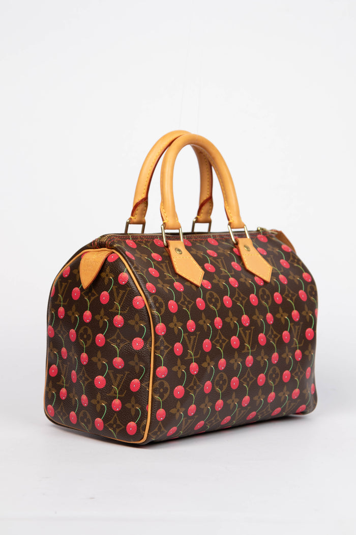 RARE Louis Vuitton x Takashi Murakami Cherry Speedy 25cm