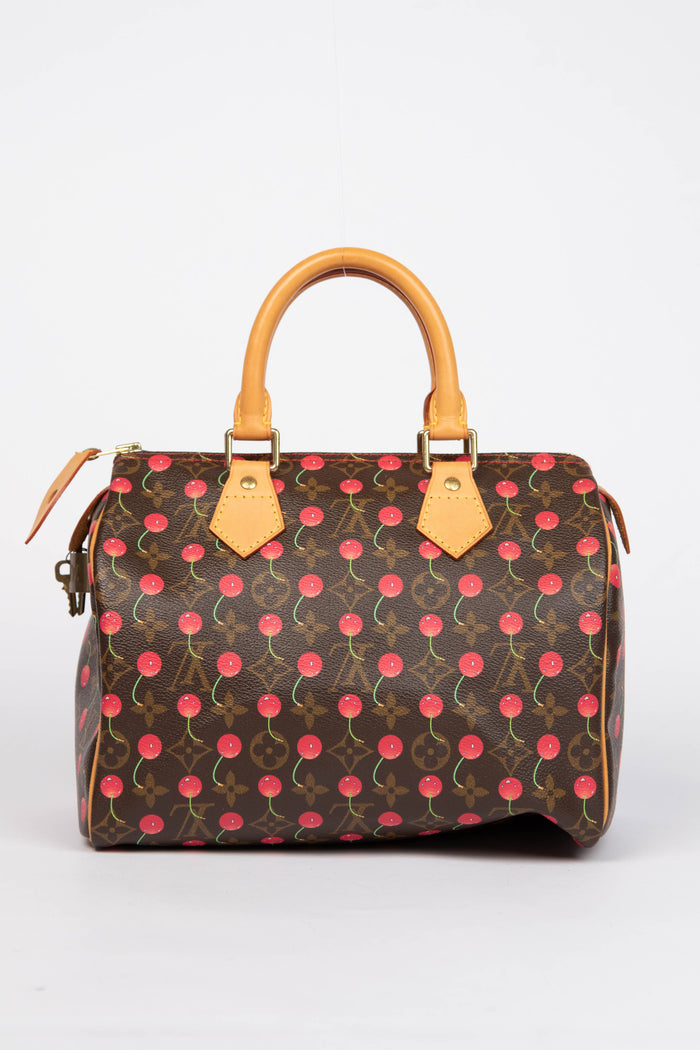 RARE Louis Vuitton x Takashi Murakami Cherry Speedy 25cm