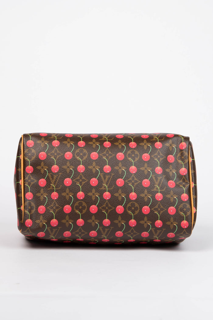 RARE Louis Vuitton x Takashi Murakami Cherry Speedy 25cm