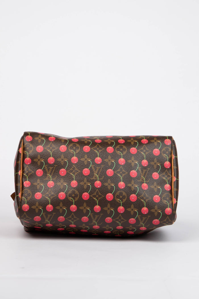RARE Louis Vuitton x Takashi Murakami Cherry Speedy 25cm
