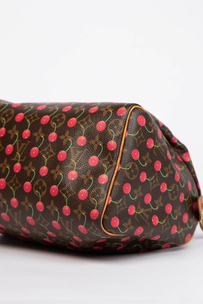 RARE Louis Vuitton x Takashi Murakami Cherry Speedy 25cm