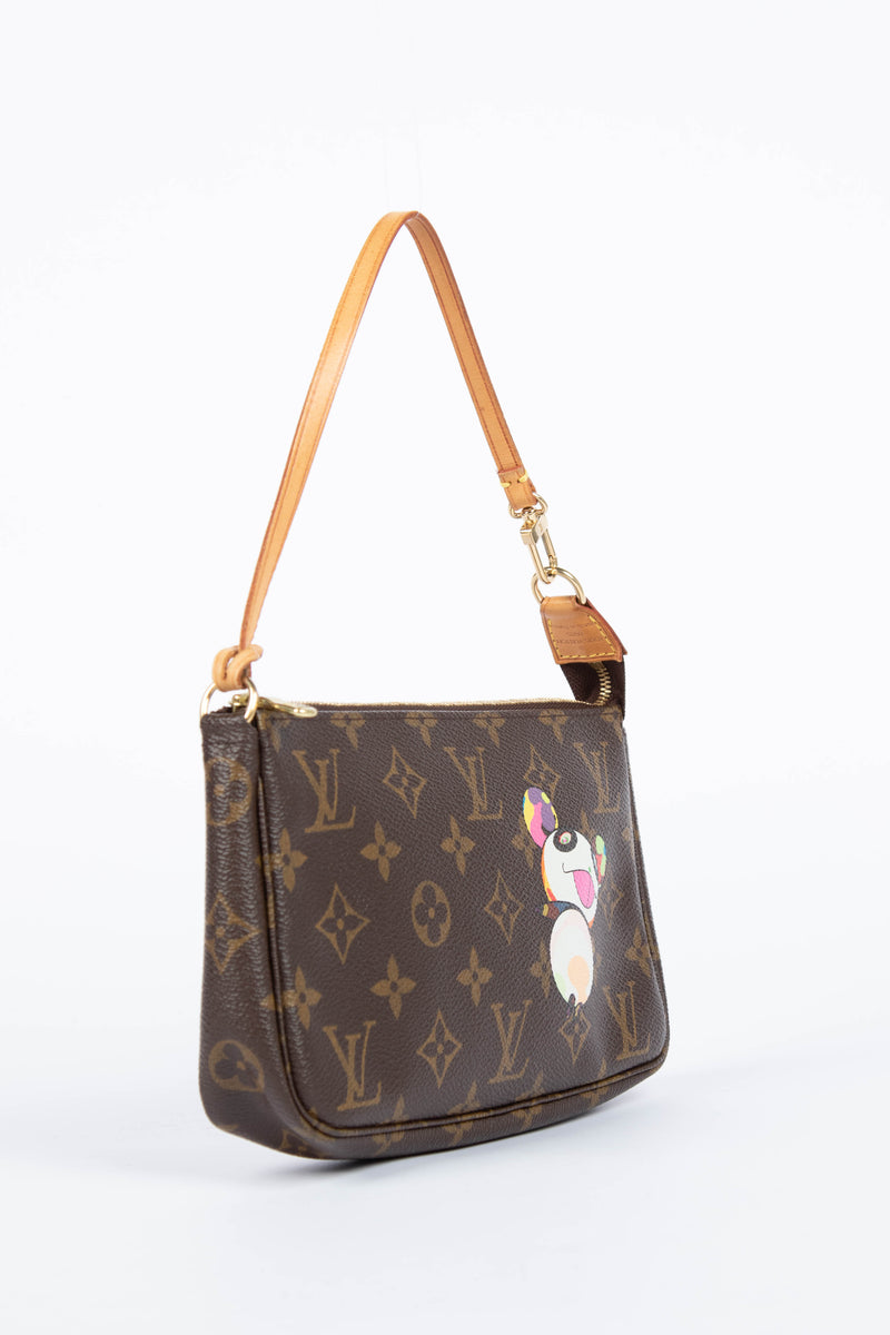 RARE Louis Vuitton x Takashi Murakami Panda Pochette Accessoires