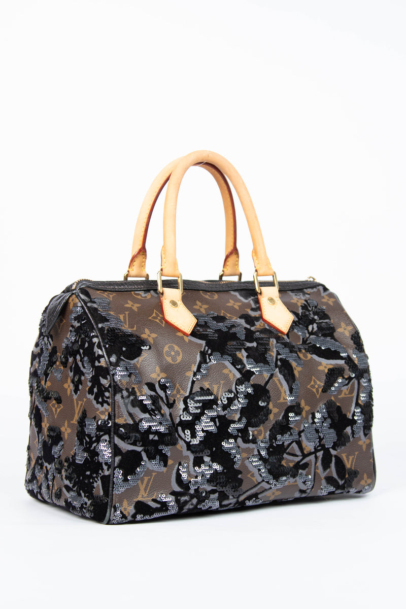 RARE Louis Vuitton Fleur De Jais Speedy 30cm – Break Archive