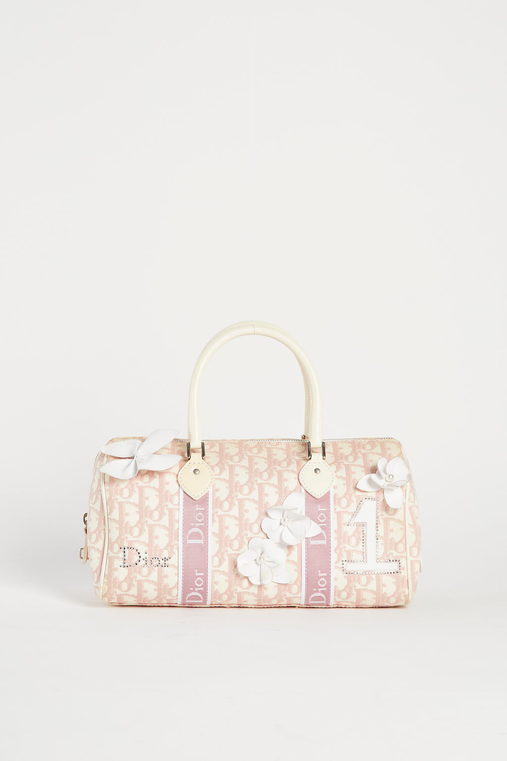 RARE Y2K Christian Dior Cherry Blossom Boston Bag