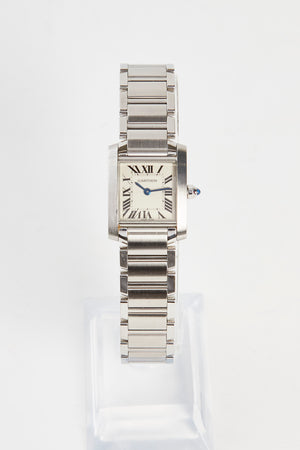 Vintage Cartier Silver Tank Watch