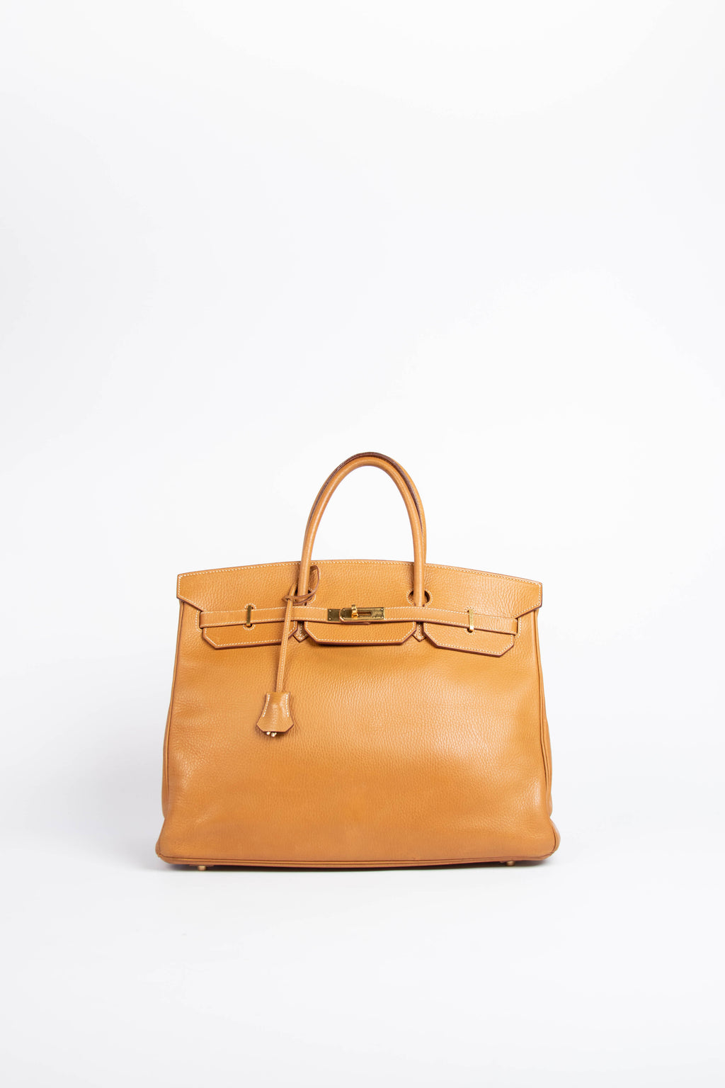 1999 Hermès Birkin 40cm in Gold Clemence Leather with GHW