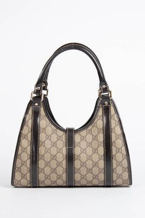2000s Gucci Brown Monogram Small Jackie Bag