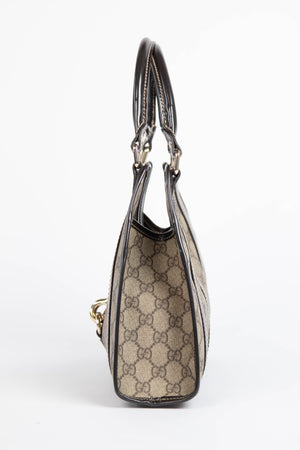 2000s Gucci Brown Monogram Small Jackie Bag