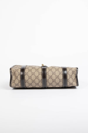 2000s Gucci Brown Monogram Small Jackie Bag