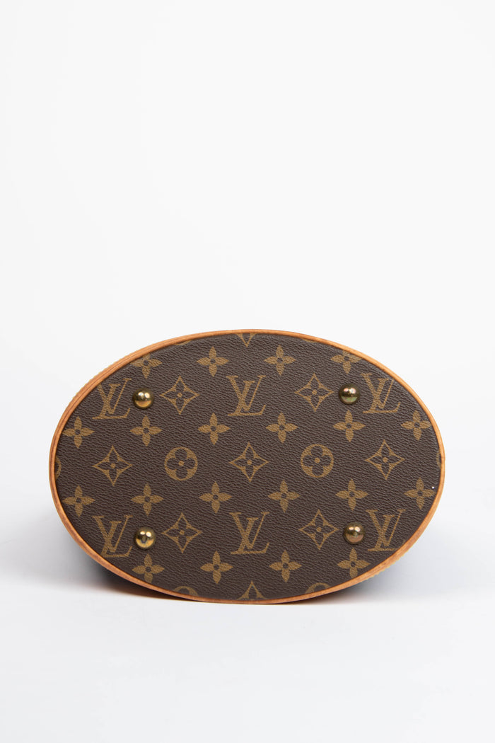 Vintage Louis Vuitton Bucket PM Shoulder Bag with Pouch