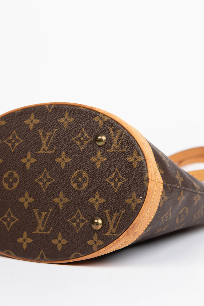Vintage Louis Vuitton Bucket PM Shoulder Bag with Pouch
