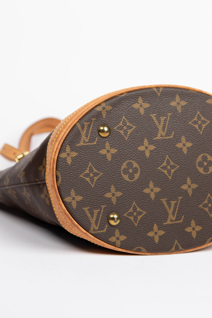 Vintage Louis Vuitton Bucket PM Shoulder Bag with Pouch