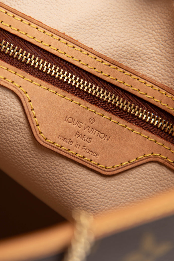 Vintage Louis Vuitton Bucket PM Shoulder Bag with Pouch