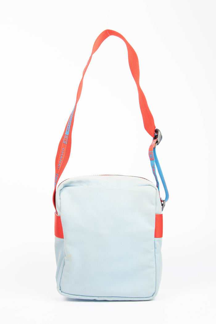 2000s Chanel Sport Canvas Crossbody Bag