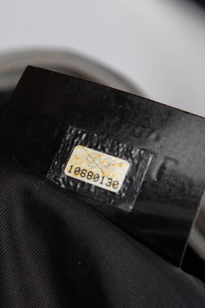 2000s Chanel Sports Line Silver Duffle Bag