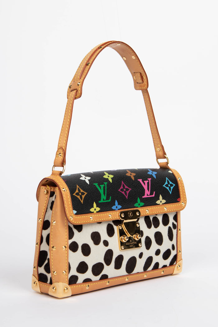 RARE Louis Vuitton x Takashi Murakami Sac Dalmatian Shoulder Bag