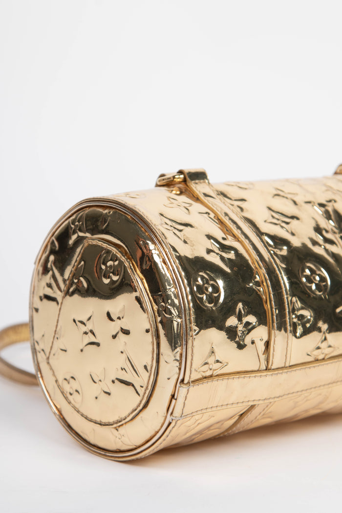 RARE 2000s Louis Vuitton Miroir Gold Monogram Papillon