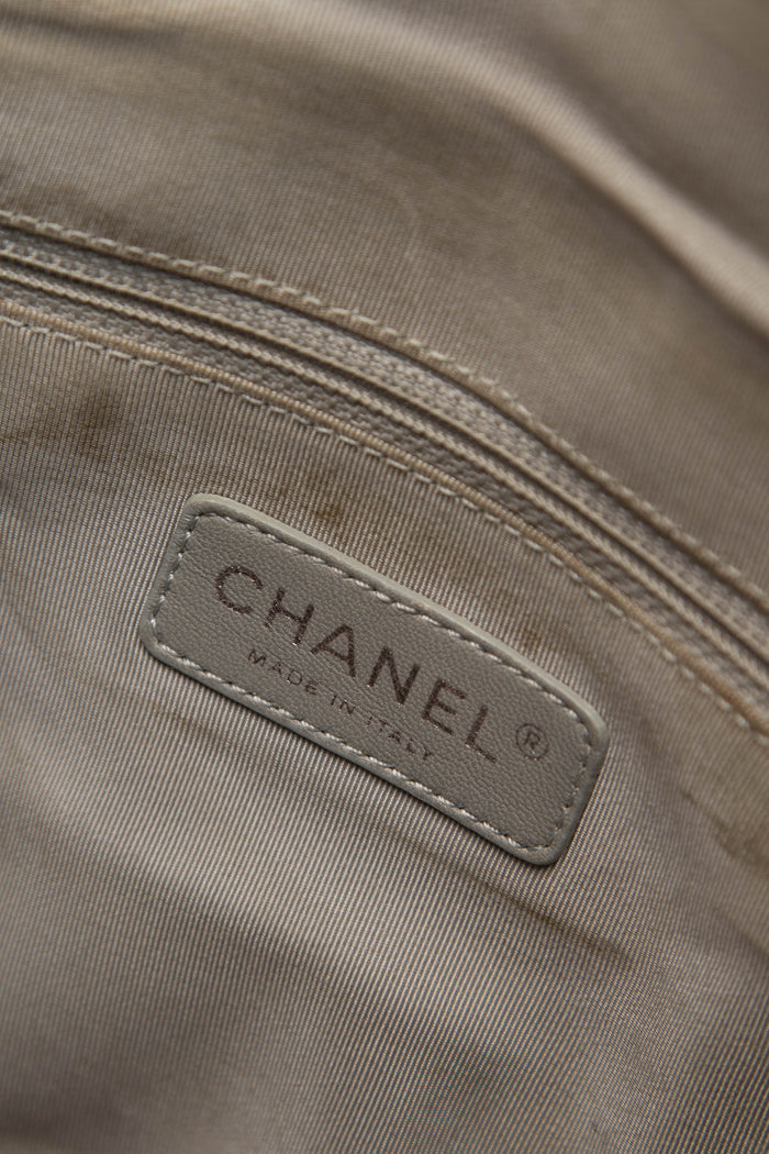 2000s Chanel Denim CC Bowling Bag