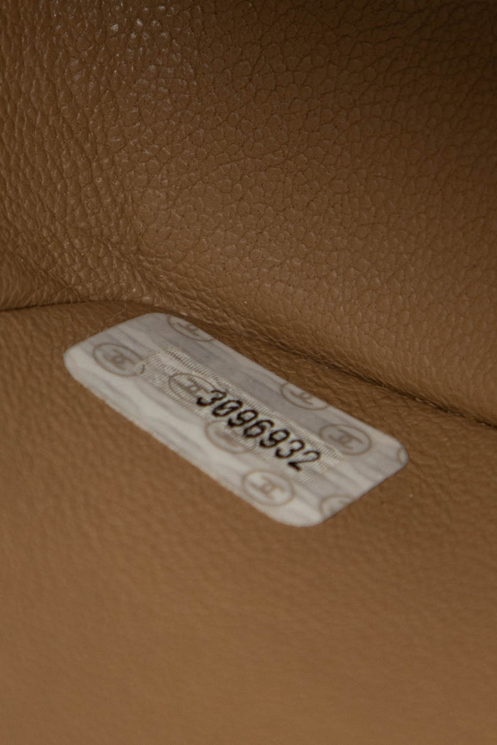 RARE 90s Chanel Beige Lambskin Small Diana Shoulder Bag