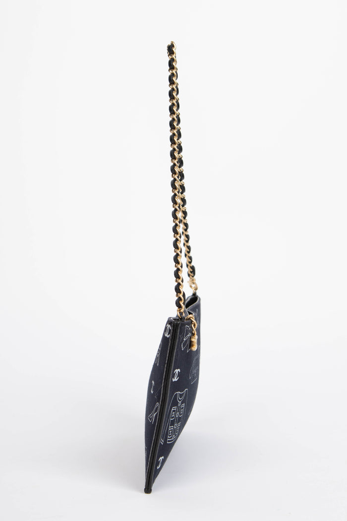 2000s Chanel Icons Canvas Small Shoulder Bag