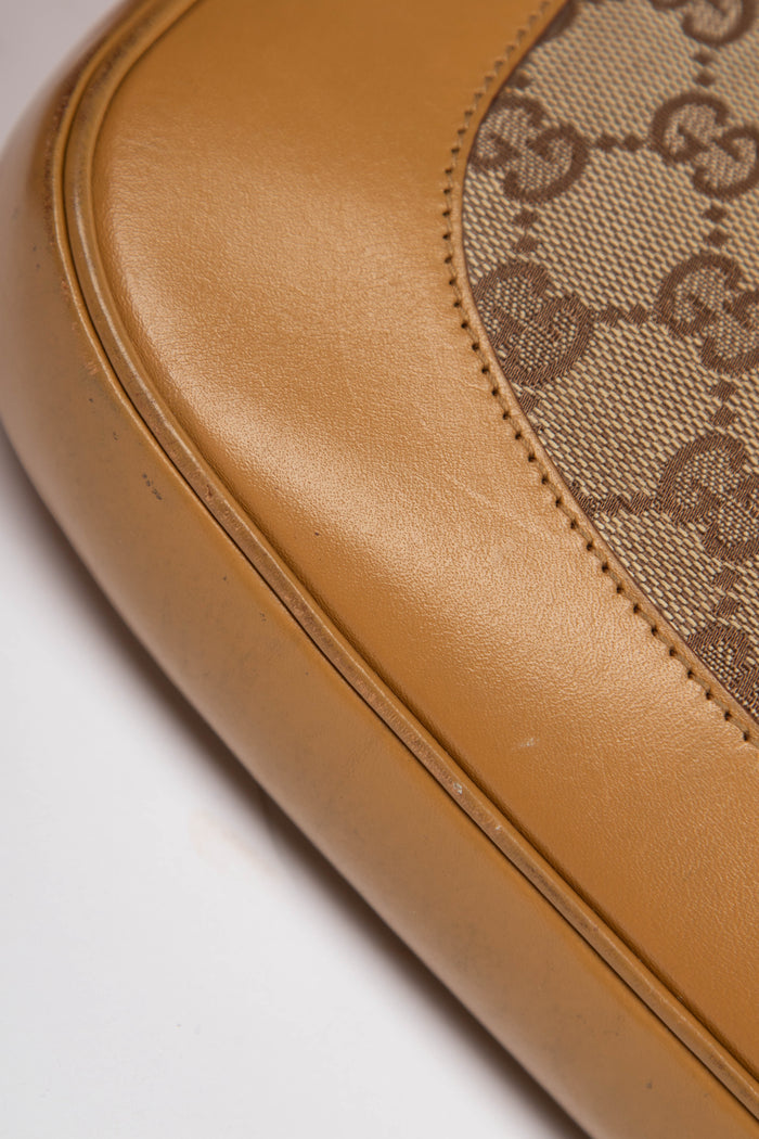 2000s Gucci Monogram Jackie Shoulder Bag