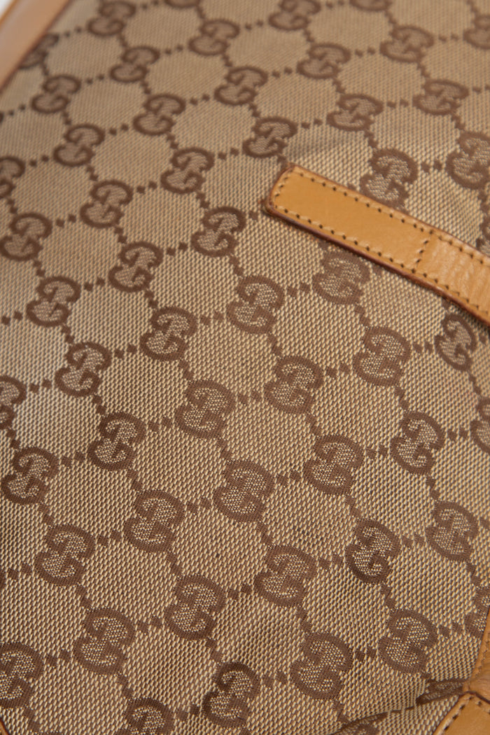 2000s Gucci Monogram Jackie Shoulder Bag