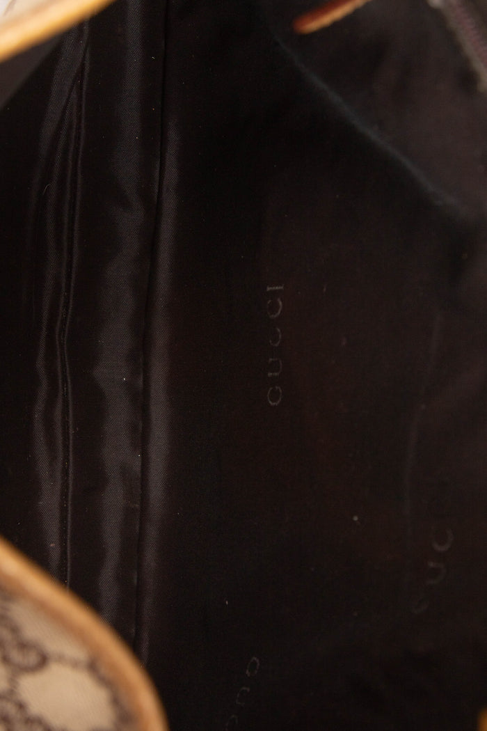 2000s Gucci Monogram Jackie Shoulder Bag