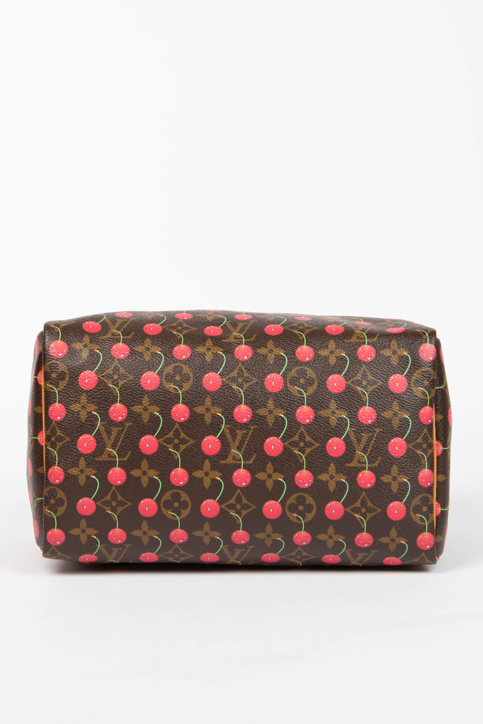 RARE Louis Vuitton x Takashi Murakami Cherry Speedy 25cm
