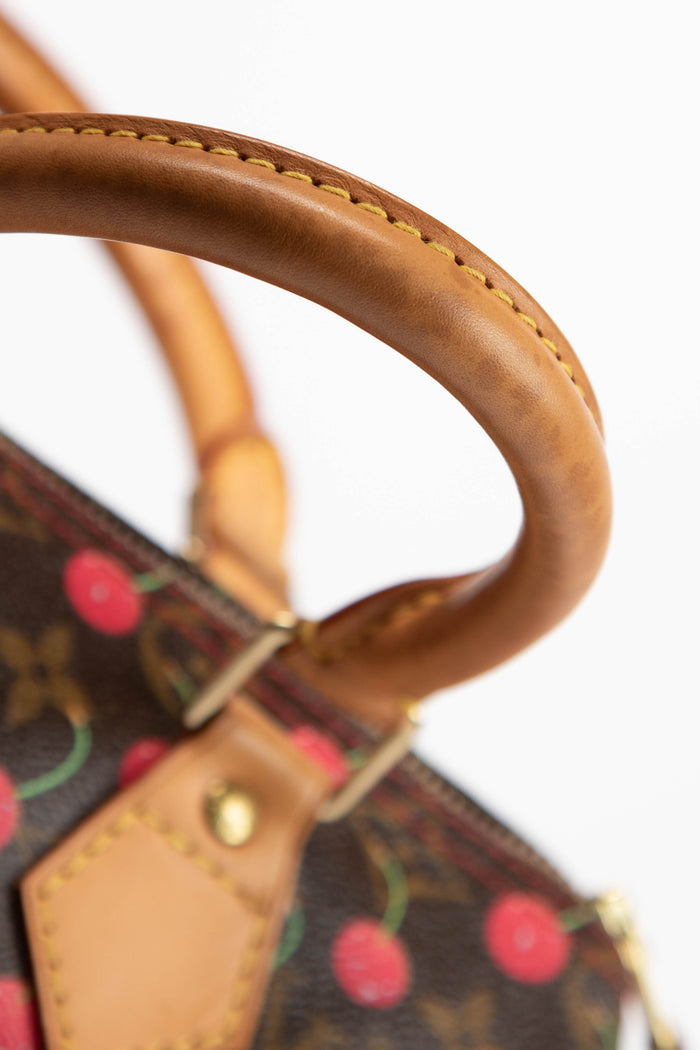 RARE Louis Vuitton x Takashi Murakami Cherry Speedy 25cm