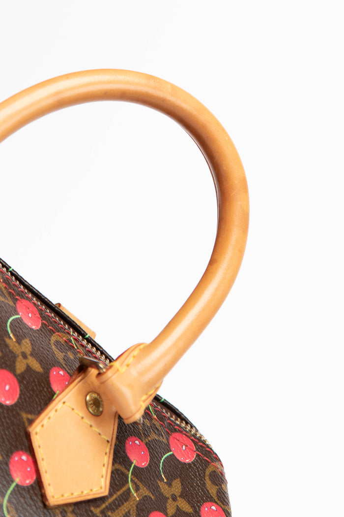 RARE Louis Vuitton x Takashi Murakami Cherry Speedy 25cm