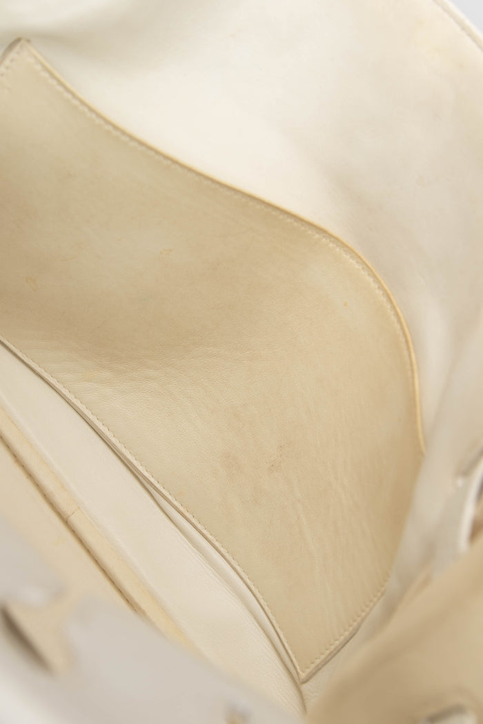 2006 Hermès Birkin 35cm in White Clemence Leather with PHW