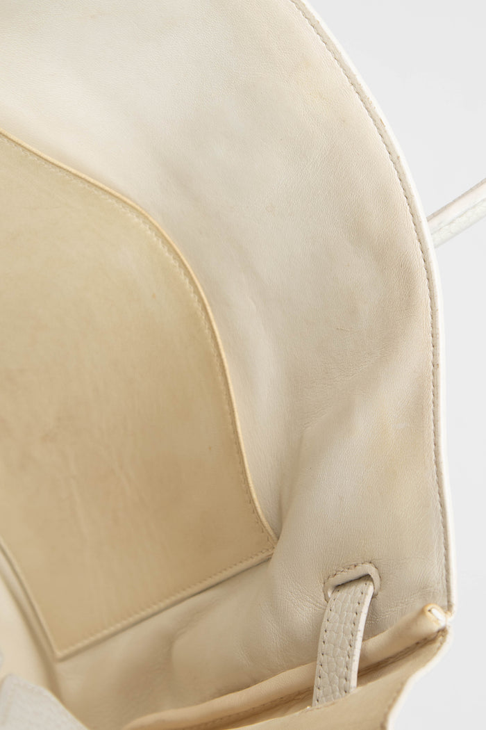 2006 Hermès Birkin 35cm in White Clemence Leather with PHW