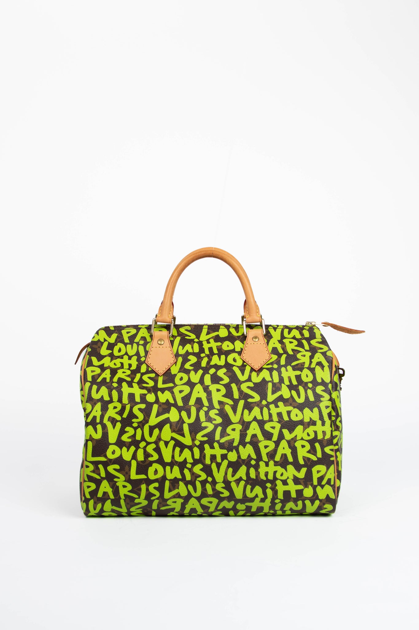 SUPER RARE Louis Vuitton x Stephen Sprouse Neon Green Graffiti