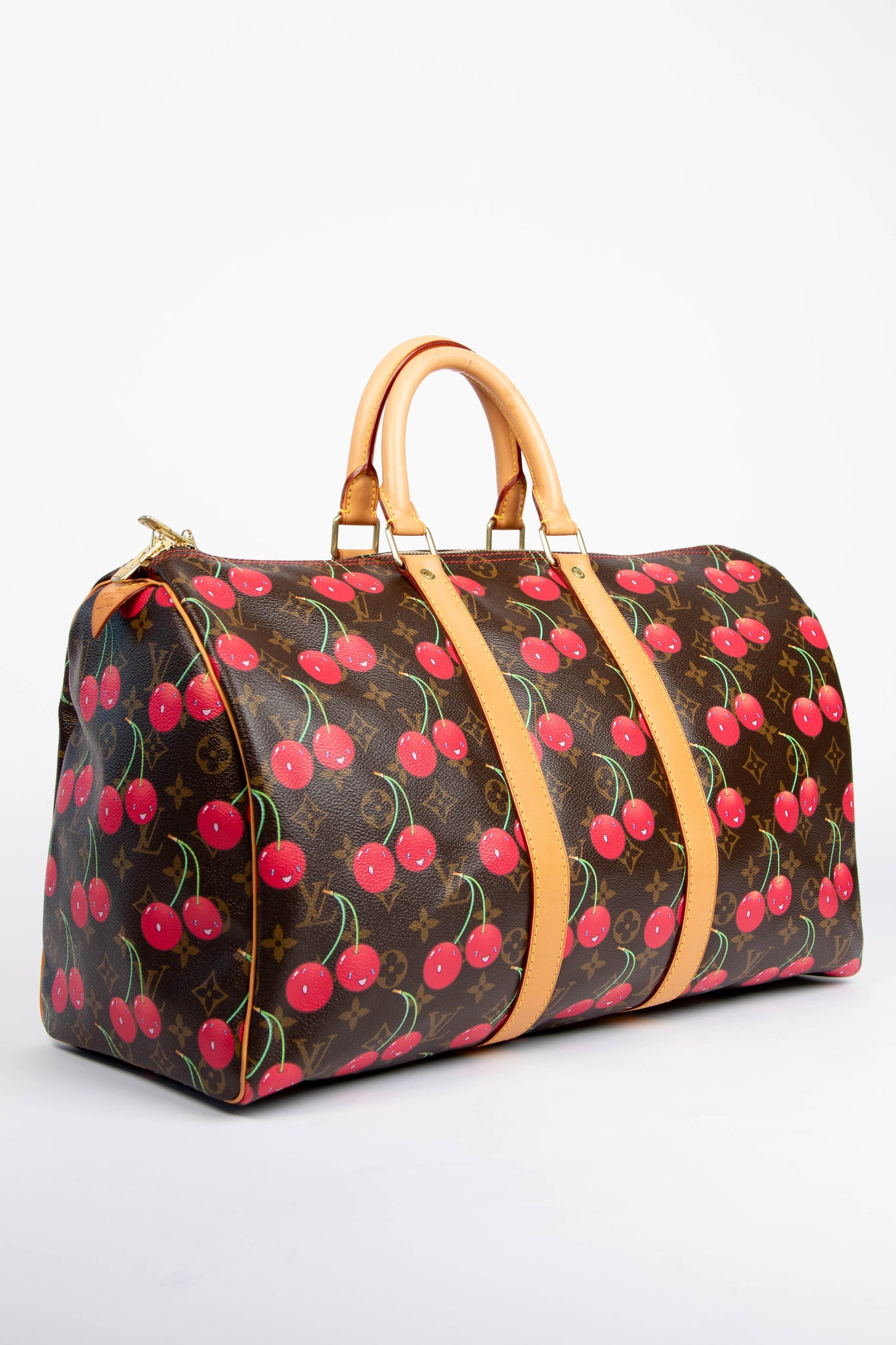 RARE Louis Vuitton x Takashi Murakami Cherry Keepall 45cm – Break