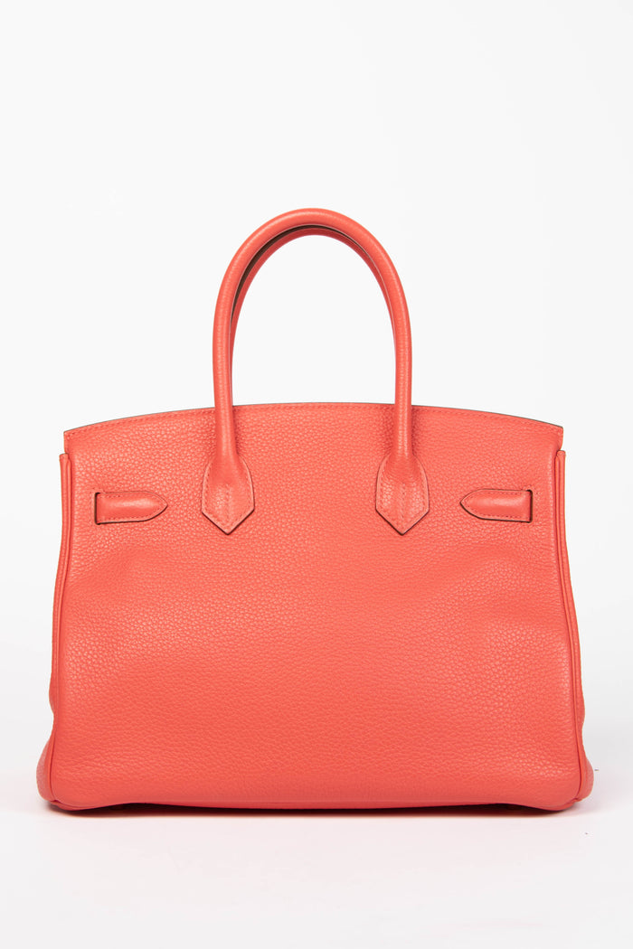 2014 Hermès Birkin 30cm in Rose Jaipur Togo Leather with GHW