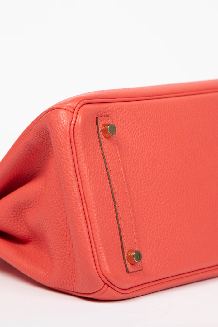 2014 Hermès Birkin 30cm in Rose Jaipur Togo Leather with GHW