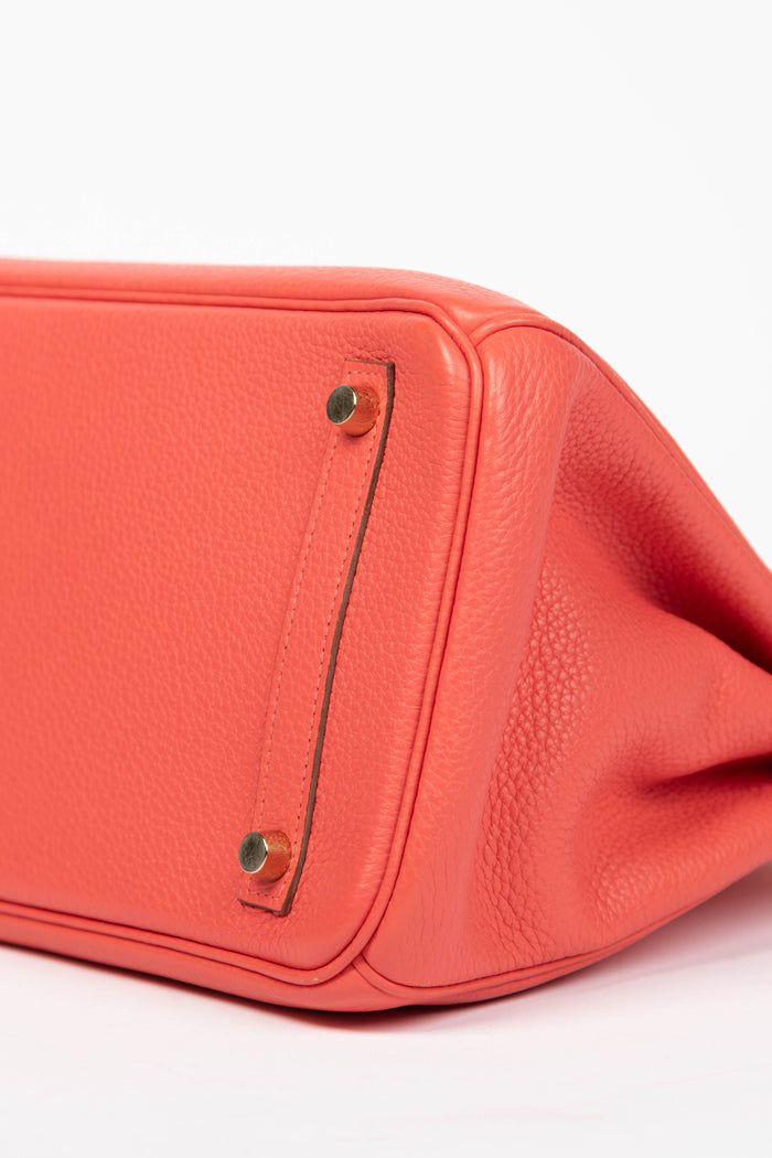 2014 Hermès Birkin 30cm in Rose Jaipur Togo Leather with GHW