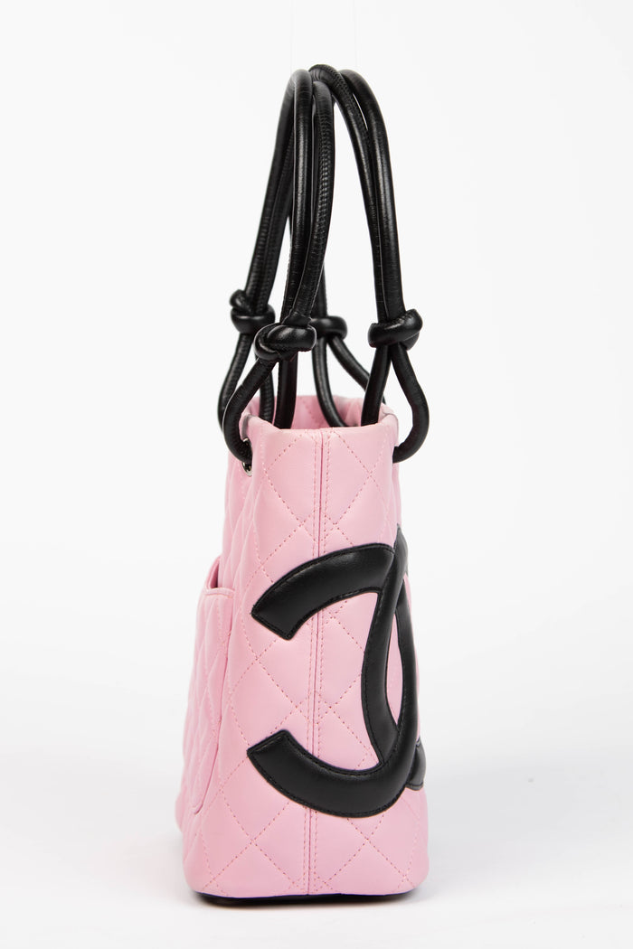 2000s Chanel Pink Rue Cambon Bucket Bag