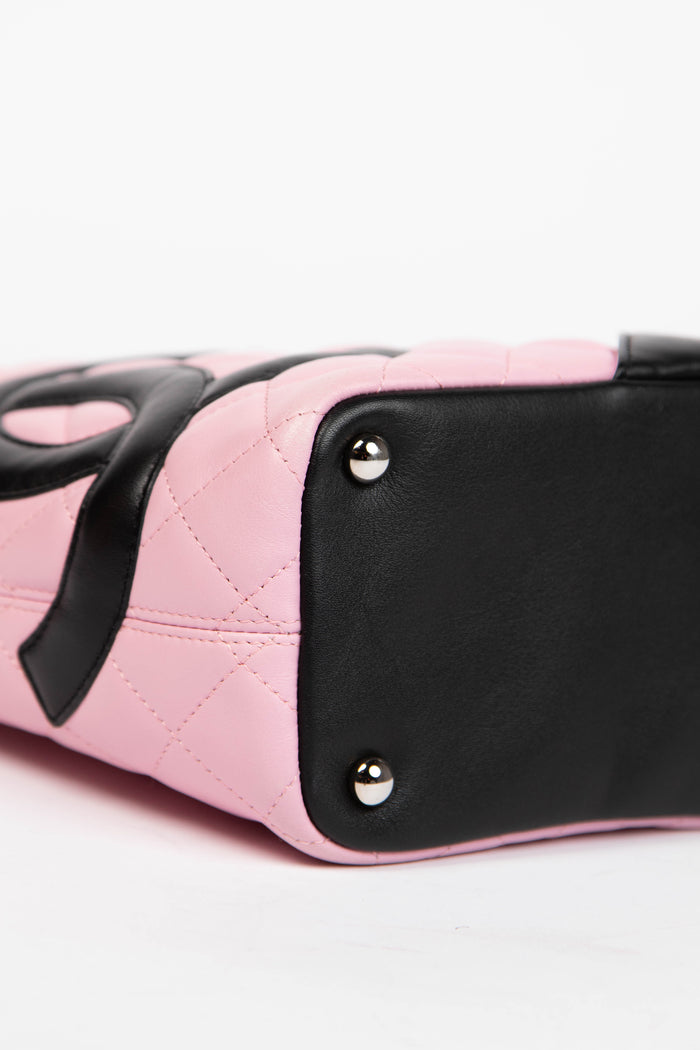 2000s Chanel Pink Rue Cambon Bucket Bag